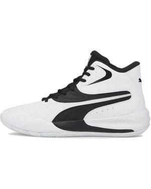 PUMA Triple Mid Basketball Shoes - White