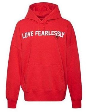 Converse (Wmns) Love The Progress 2.0 Oversized Pullover Hoodie - Red