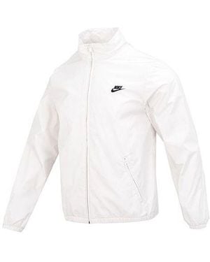 Nike Club+ Full-Zip Woven Jacket - White