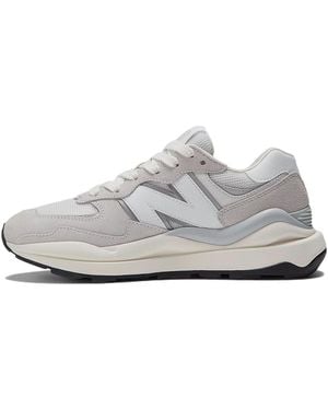 New Balance 5740 S Runners Lace Up Comfort Shoes Gray 4 - White