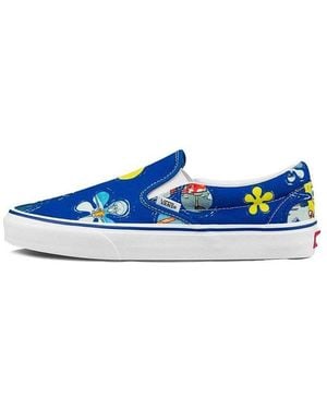 Vans Spongebob Squarepants X Classic Slip-On 'Alohabob' - Blue