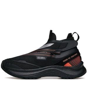 Anta Running Series Trainers Leather - Black