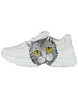 Gucci (Wmns) Rhyton 'Mystic Cat - Grey