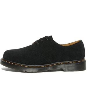 Dr. Martens (Wmns) 1461 Suede Oxford Shoes - Black