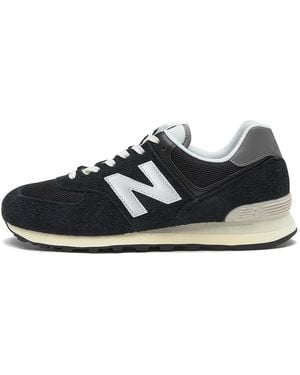 New Balance 574 Heritage Trainer 'Deep' - Blue