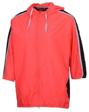PUMA (Wmns) Sports Hooded Jacket - Red
