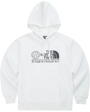 The North Face Coordinates Pullover Hoodie - White