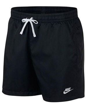Nike Sportswear Lacing Running Training Sports Shorts - Blue