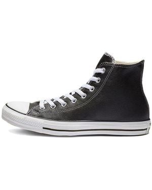Converse Chuck Taylor All Star Leather Hi - Black