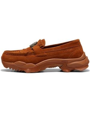 PUMA (Wmns) X Palomo Nitefox Loafers 'Teak' - Brown