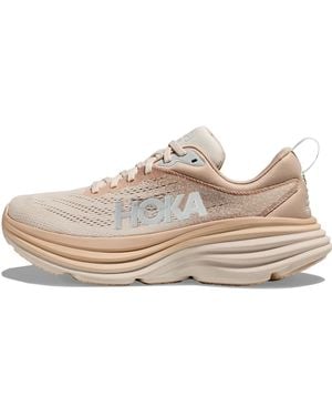 Hoka One One (Wmns) Bondi 8 'Shifting Sand' - White