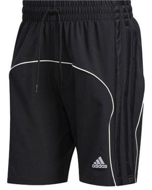 adidas Harden Short James Harden Logo Embroidered Basketball Sports Shorts - Black
