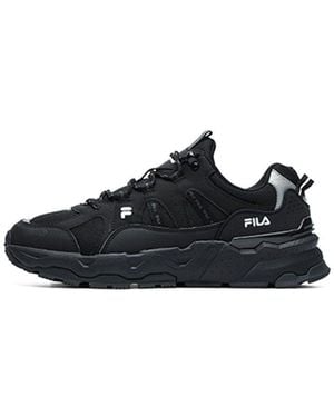 Fila Trek 1S Low-Top Sports Shoes - Black