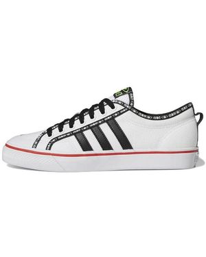 adidas Nizza Vivid' - White