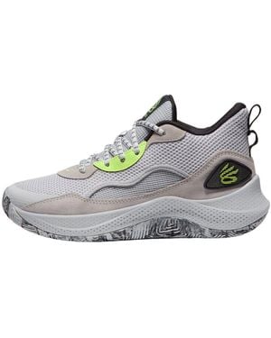 Under Armour Curry 3Z 24 Suede 'Halo' - Grey