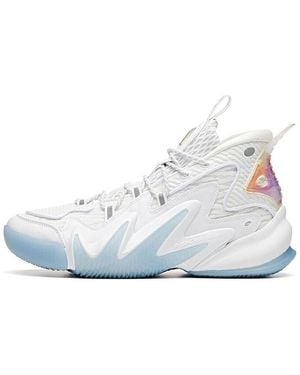 Anta Shock The Game 4.0 Basketball Trainers 'Crazy Tide' - Blue