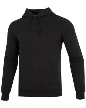 PUMA Modern Basics Tr Hooded Long Sleeves Solid - Black