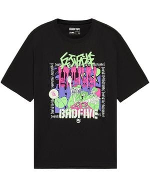 Li-ning Badfive Trap Graphic Loose Fit T-Shirt - Black