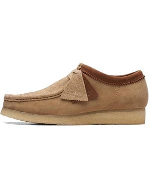 Clarks Wallabee 'Sandstone Combination' - Brown