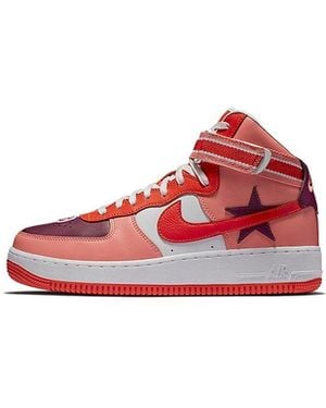 Nike Lab Air Force 1 High X Rt Shoe (sunblush) - Clearance Sale - Red
