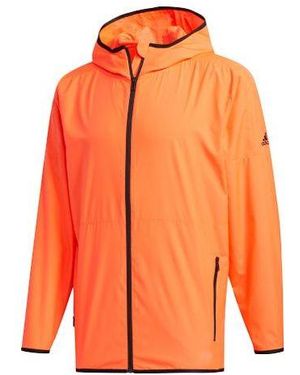 adidas Sports Stylish Jacket Fluorescence - Orange