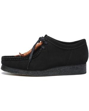 Clarks Wallabee Suede' 26155519 - Black