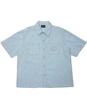 Drew House Corduroy Shirt 'Baby' - Blue