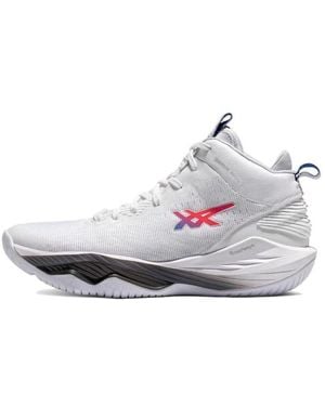 Asics Nova Surge 2 Basketball Shoes Gunmetal' - White