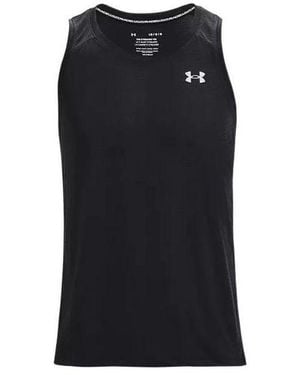 Under Armour Streaker Run Singlet - Black