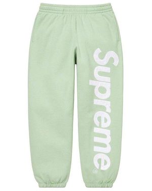 Supreme Repeat Sweatpants in Black for Men Lyst UK