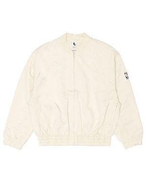 fear of god x nike basketball jacket light cream