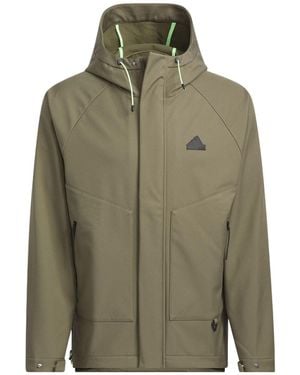 adidas City Escape Jacket Asia Sizing - Green
