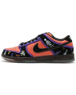 Nike Sb Dunk Low Premium 'Day Of The Dead' - Red