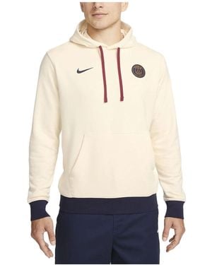 Nike Paris Saint-Germain Club Fleece Hoodie - Natural
