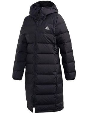 adidas (Wmns) Helionic Down Parka Jacket - Blue