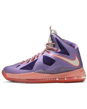 Nike Lebron 10 'extraterrestrial' Shoes - Size 9.5 - Purple