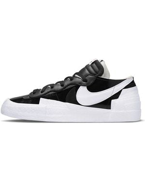 Nike Sacai X Nike Blazer Low Sneakers in White for Men Lyst