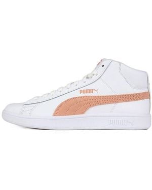 PUMA Smash V2 Mid L - White