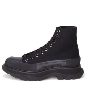 McQueen Tread Slick Boot - Black