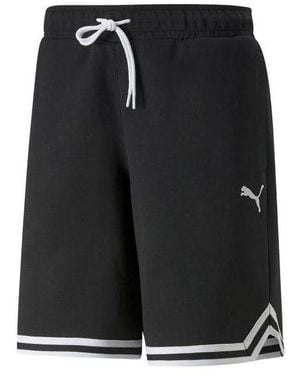 PUMA Logo Automatic Basketball Shorts - Black