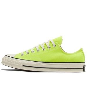 Converse Chuck 70 Vintage Canvas Low 'Venom Lemon' - Green