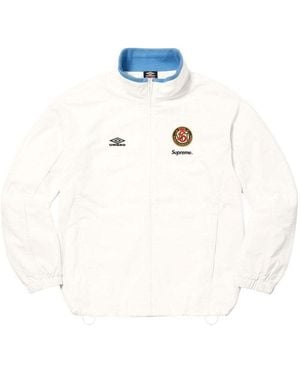 Supreme X Umbro Cotton Ripstop Track Jacket - White