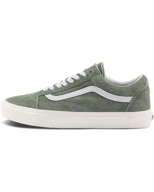 Vans Vault Old Skool Vr3 Lx 'Pig Suede Forest Night' - White