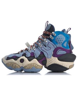Li-ning (Wmns) Reburn Ace Mid - Blue
