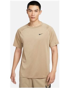 Nike Nk Df Ready T-Shirt - Natural