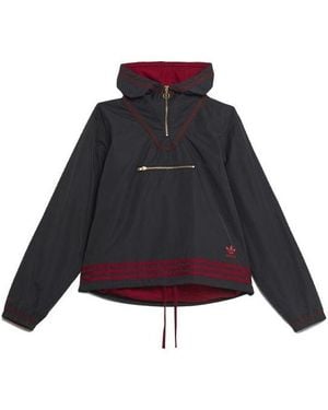 adidas Originals Printing Hooded Jacket - Blue