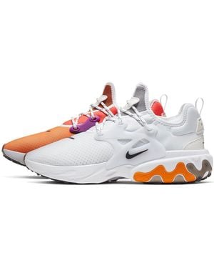 nike react presto psychedelic lava on feet