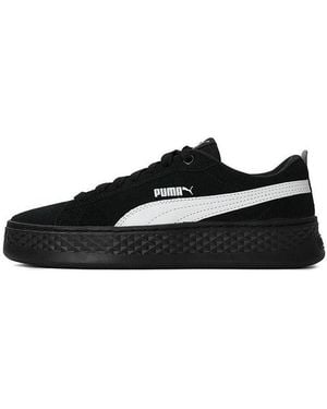 PUMA (Wmns) Smash Platform Sd - Black