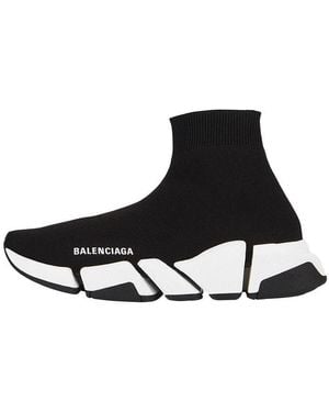 Balenciaga Speed Knit Sock-Style Trainer - Black
