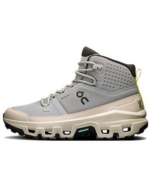 On Shoes (Wmns) Cloudrock Mid Wp 'Alloy Ice' - Black